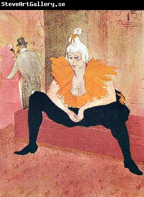  Henri  Toulouse-Lautrec Seated Clown